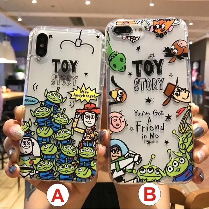 Ốp Lưng Silicon Chống Sốc Toy Story - I004