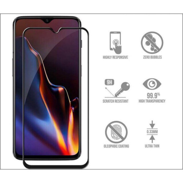 [Tặng Miếng Lau] Kính Cường Lực Cho Samsung M20 Full Màn Hình ( Đen )