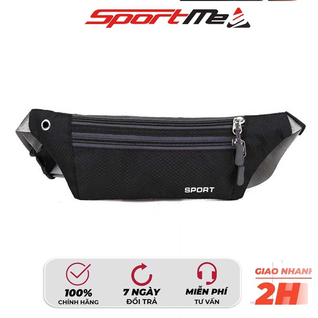 Túi Đeo Chéo Thời Trang Nam Nữ Sportme Nhỏ Gọn Có 3 Ngăn Tiện Dụng Kích Thước 24x11x3cm