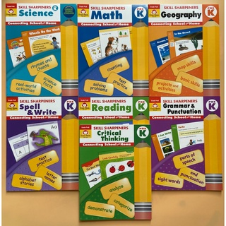 (Bộ Nhập) Đồ Chơi Evan Moor Skill Sharpeners Pre K