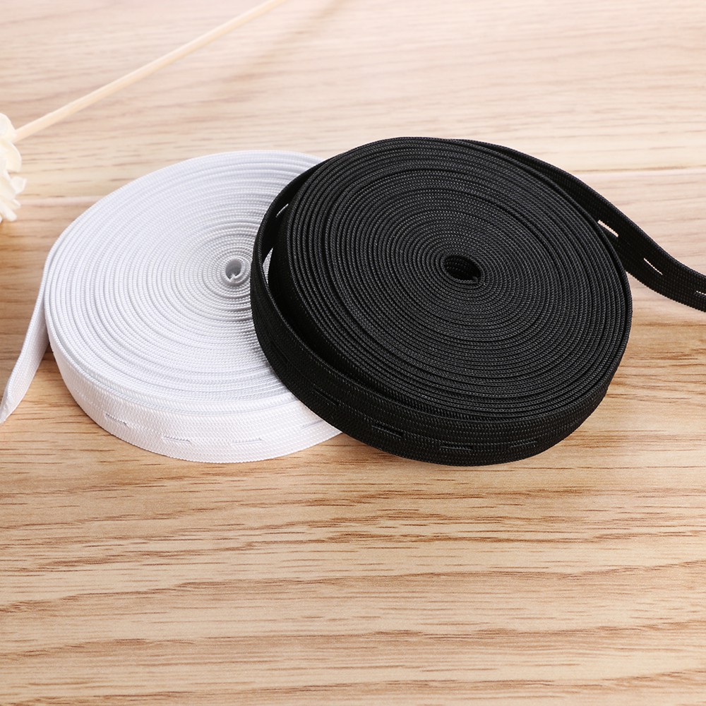 Braided Apparel Accessories Belt Hole Sewing Elastic Band