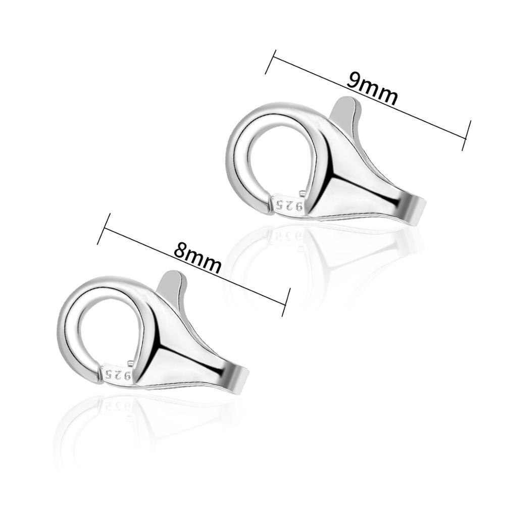 BEADIA Móc Nối Bằng Bạc 925 Dùng Làm Trang Sức DIY
