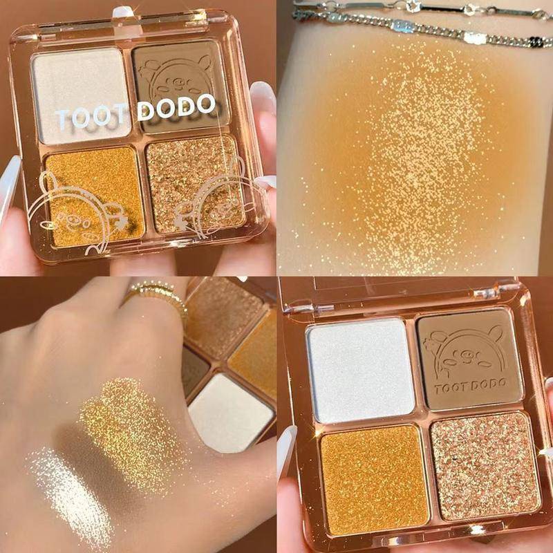 Bảng Phấn Mắt 4 Màu Sắc Toot Dodo