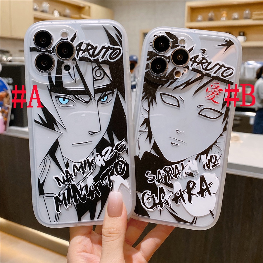 Ốp Điện Thoại Silicon Hình NARUTO MINATO & GAARA Cho iphone 15 pro max 14 pro max 14 plus 13 pro max 12 pro max 11 pro max x xr xs max 7 8 plus