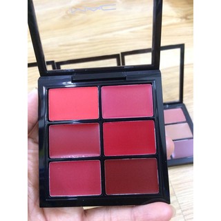 Bảng son mac pro lip palette - 6 editorial reds