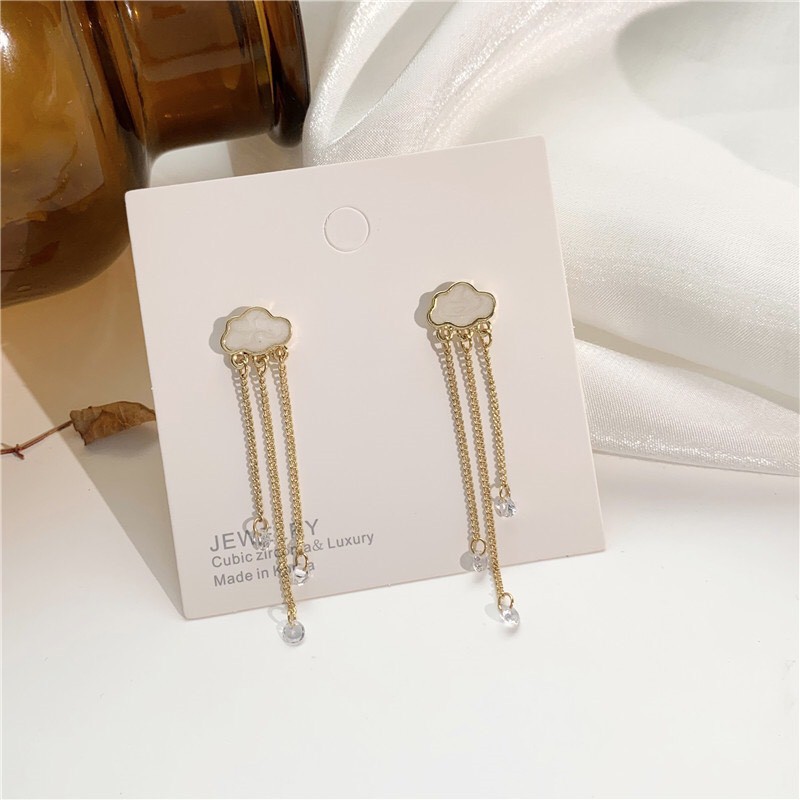 Khuyên tai tua rua đám mây xinh xắn KA84 Mayconner