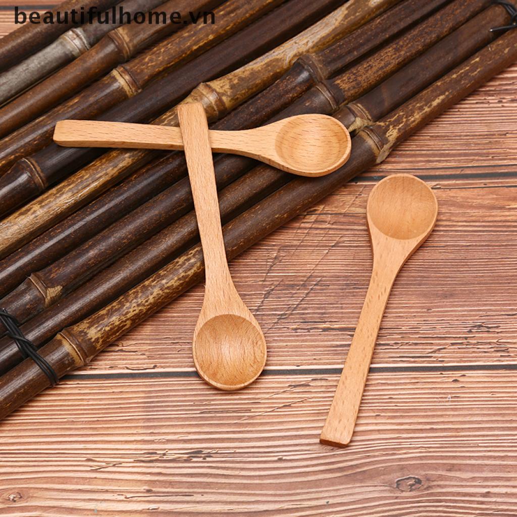 1 Muỗng Gỗ Múc Trà / Cà Phê / Muối Tiện Lợi