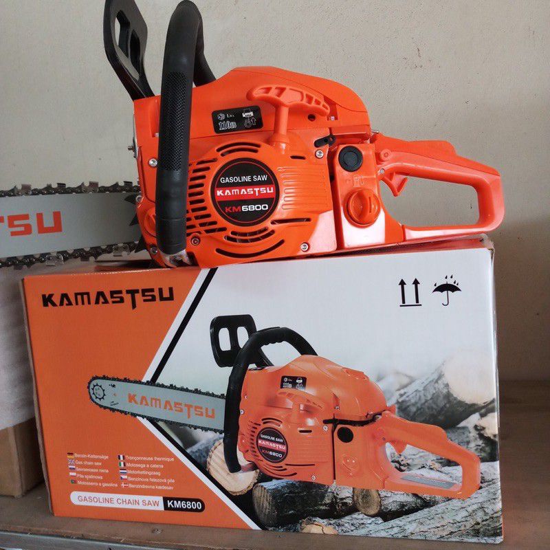 MÁY CƯA - MÁY CƯA XÍCH CHẠY XĂNG KAMASTSU-6800