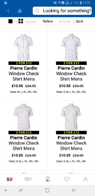 Áo sơ mi ngắn tay pierre cardin UK