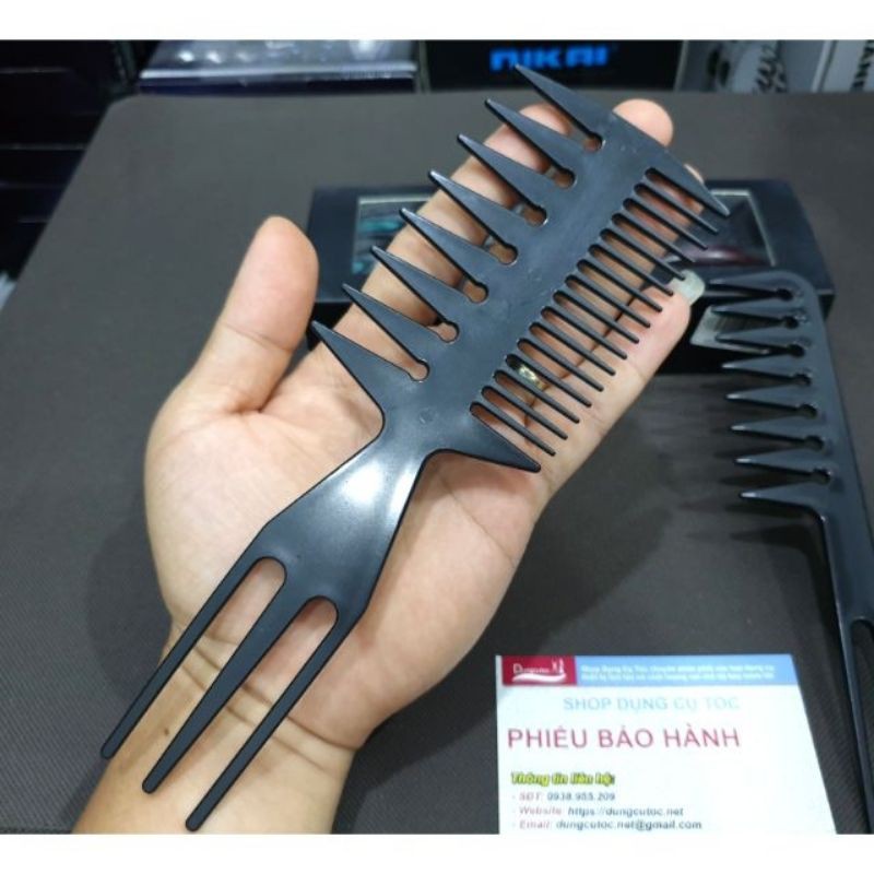 Lược Tạo Kiểu Afro Pick, Lược Chải Tạo Kiểu Tóc Cho Nam.(Ảnh thật)