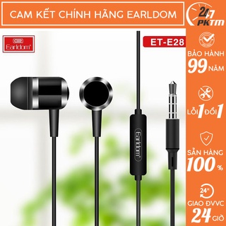 Tai nghe có dây kèm mic earldom dài 1.2m e28 | phụ kiện thông minh 247 vn🛑chính hãng earldom🛑