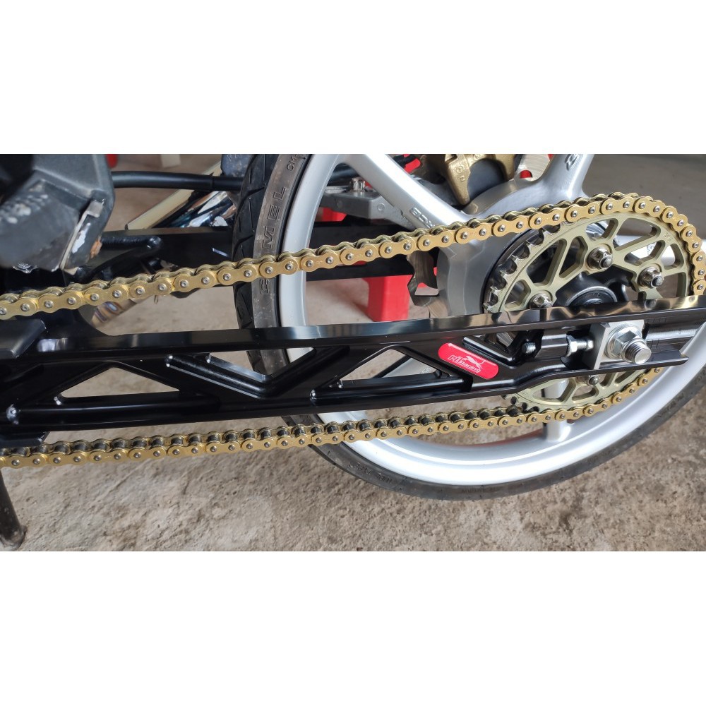 Gắp nhôm CNC EX150 Lắp như zin cho EXCITER 150 Chính hãng AT racing TẶNG CAO SU GẮP - dochoixemay