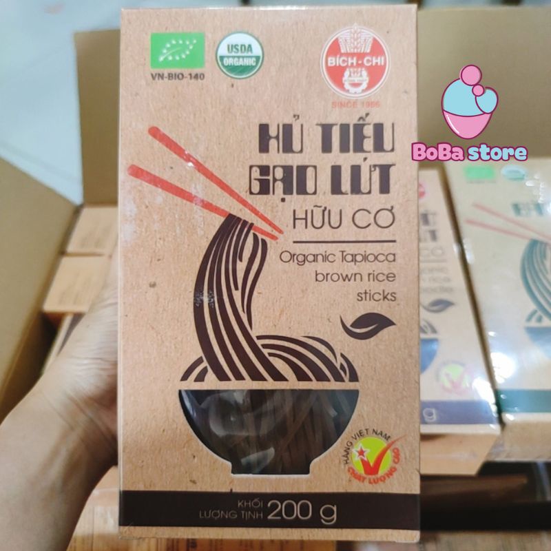 Phở hữu cơ - Hủ tiếu - Bánh hỏi - Bánh tráng  - Bún Gạo Bích Chi - BoBa store