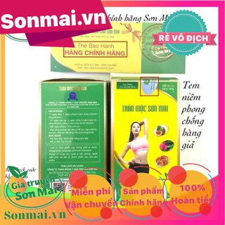 [Sản phẩm chính hãng] Thảo mộc giảm cân Sơn Mai 30 ngày 57 viên