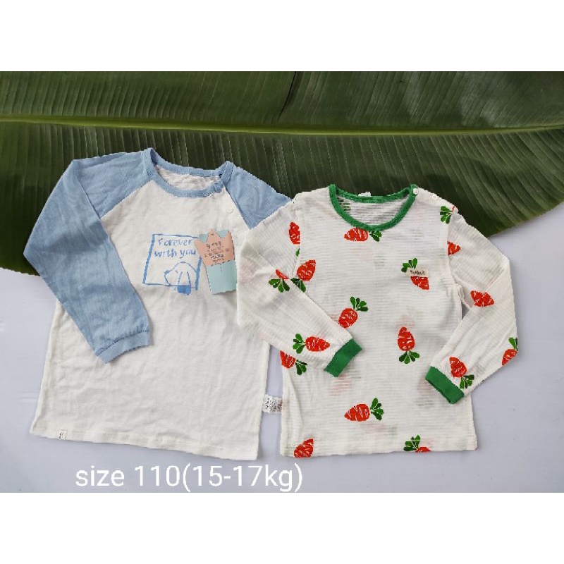 Size 110-nhiêù mẫu_ Áo lẻ dài tay xuất Hàn dư xịn vnxk