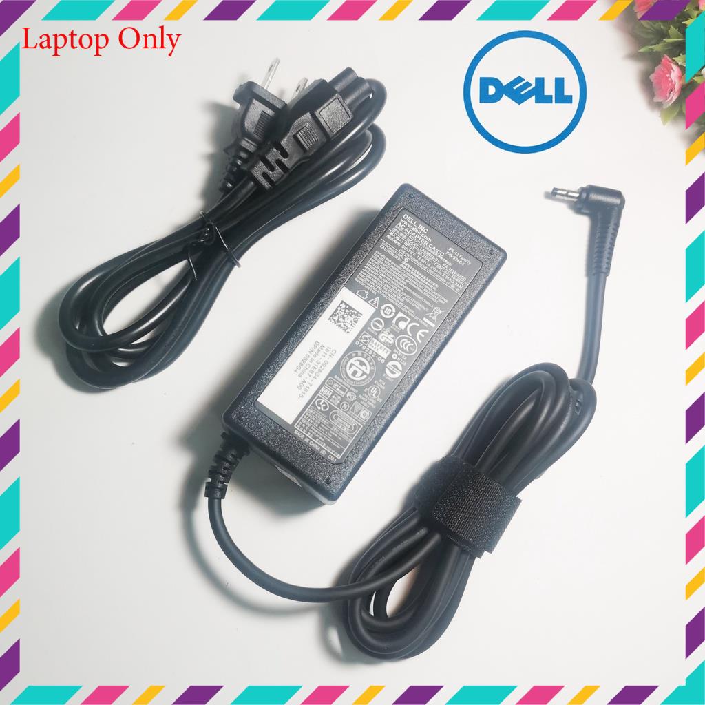 Sạc laptop dell chân đầu đạn 4.0mm x 1.7mm Zin 19.5v-3.34a-65w, adapter laptop dell loại tốt