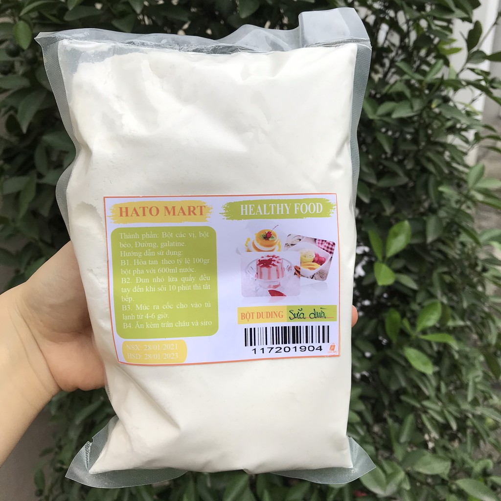 Pudding sẵn vị 500g thành phẩm 3.5Lít.