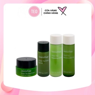 [TEO-Bill] Bộ Dưỡng Trà Xanh 4 Món Innisfree Green Tea Special Kit EX.