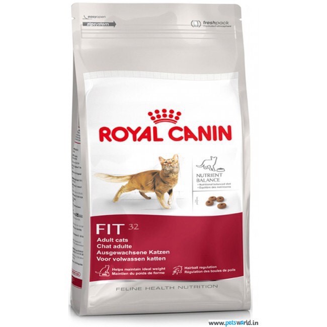 Thức ăn cho mèo Royal Canin Fit 32 (1kg túi zip bạc)