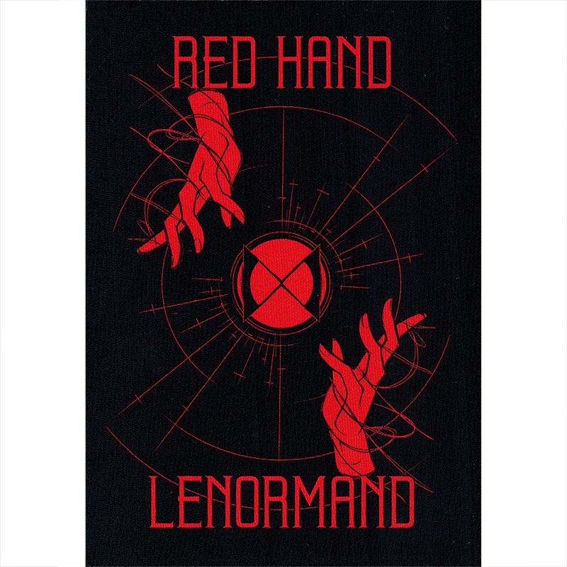 Bộ Bài Red Hand Lenormand (Mystic House Tarot Shop) - Bài Gốc Authentic Chính Hãng 100%