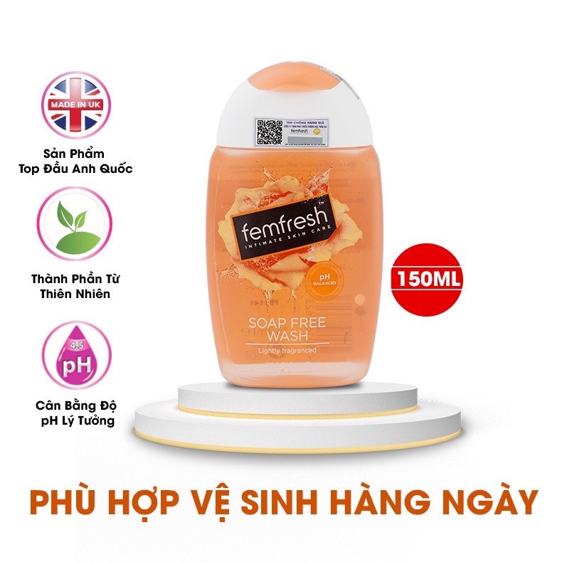 Dung dịch vệ sinh phụ nữ Femfresh Daily Intimate Wash 250ml