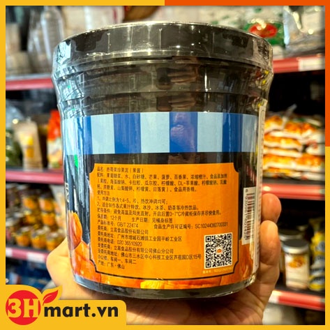 Mứt hoa quả nhiệt đới Sensini 1,36kg