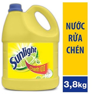 Nước rửa chén Sunlight Chanh can 3,6kg