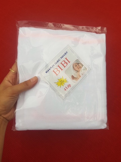 Khăn tắm vải mùng cho bé 75x80cm
