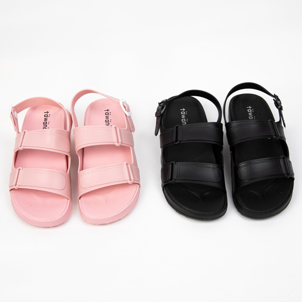 Giày Nữ MWC 2839 - Giày Sandal Nữ 2 Quai Ngang Cá Tính Thời Trang