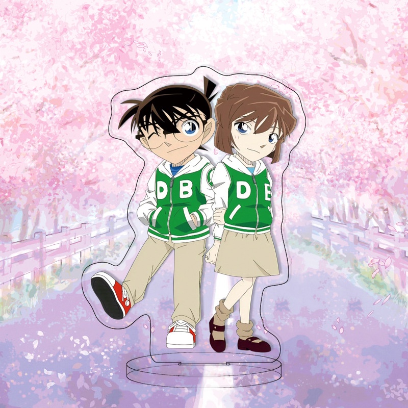 Standee Couple CoAi Thám Tử Lừng Danh tượng acrylic standee anime mica chibi trưng bày mô hình