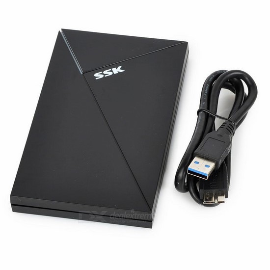 Hộp Đựng Ổ Cứng HDD BOX SATA 2.5 USB 3.0 SSK (SHE-088)- Chính Hãng Full Box, Bảo Hành 6 Tháng