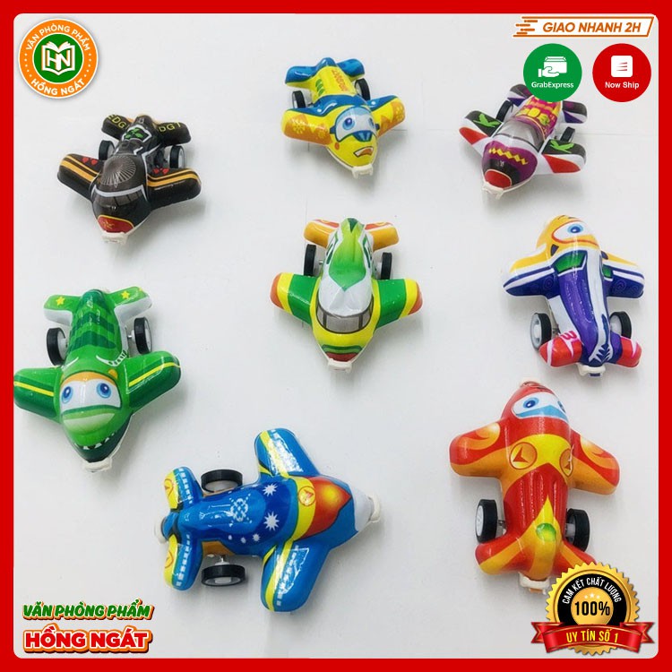 Đồ chơi trẻ em máy bay mini vặn dây cót chạy đà cho bé dùng để làm quà tặng học sinh trong học tập DC06