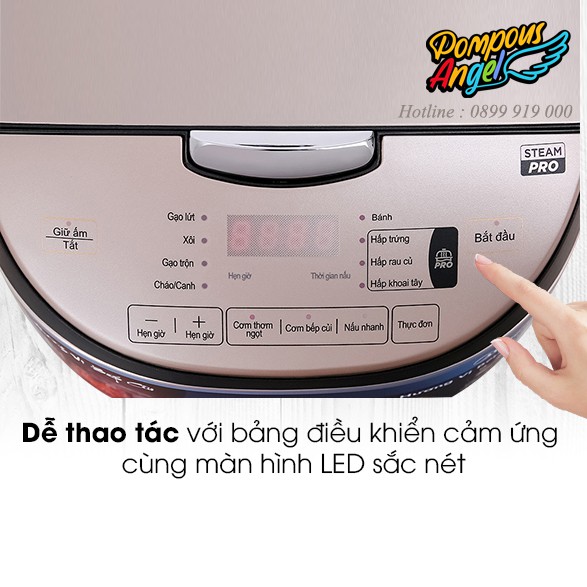 [Chính hãng] Nồi cơm điện tử , Nồi cơm điện đa năng, nồi cơm cao cấp thông minh MIDEA MB-FS5021 1.8L chính hãng | BigBuy360 - bigbuy360.vn