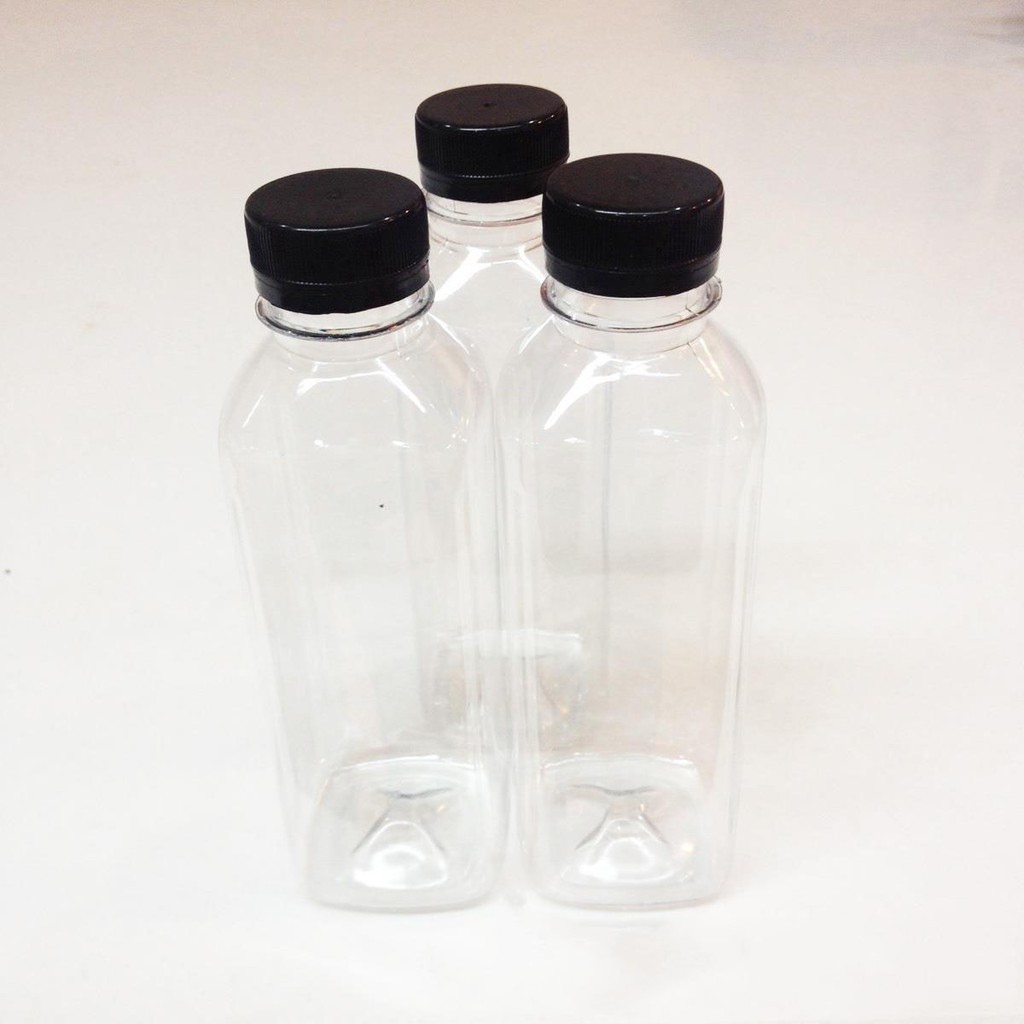 Combo 10 chai nhựa 330ml nắp đen