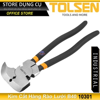 Kềm hàng rào Tolsen 10301 chuyên dụng trong đóng, nhổ đinh kẹp