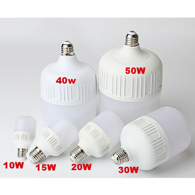 Bóng đèn led buld 5-50W, siêu sáng tiết kiệm điện 90%