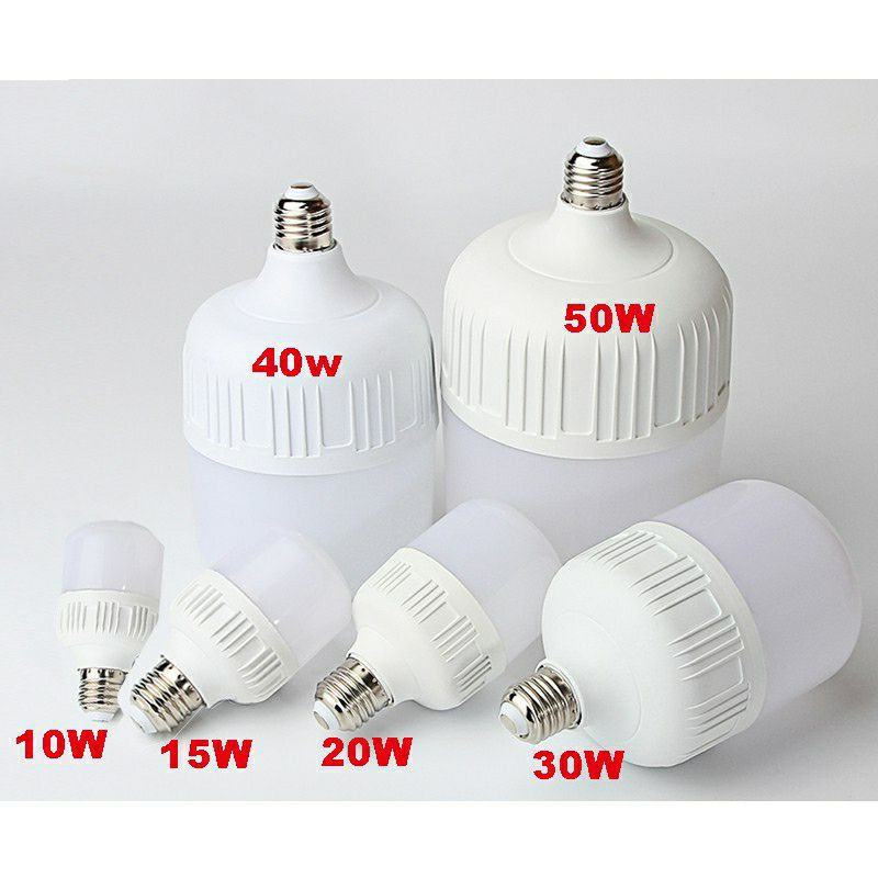 bóng đèn led buld 5-50W, siêu sáng tiết kiệm điện 90%