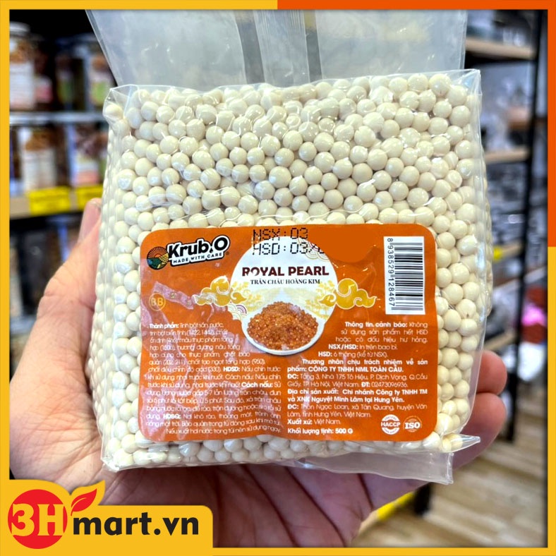 Trân châu Hoàng Kim baby 500g