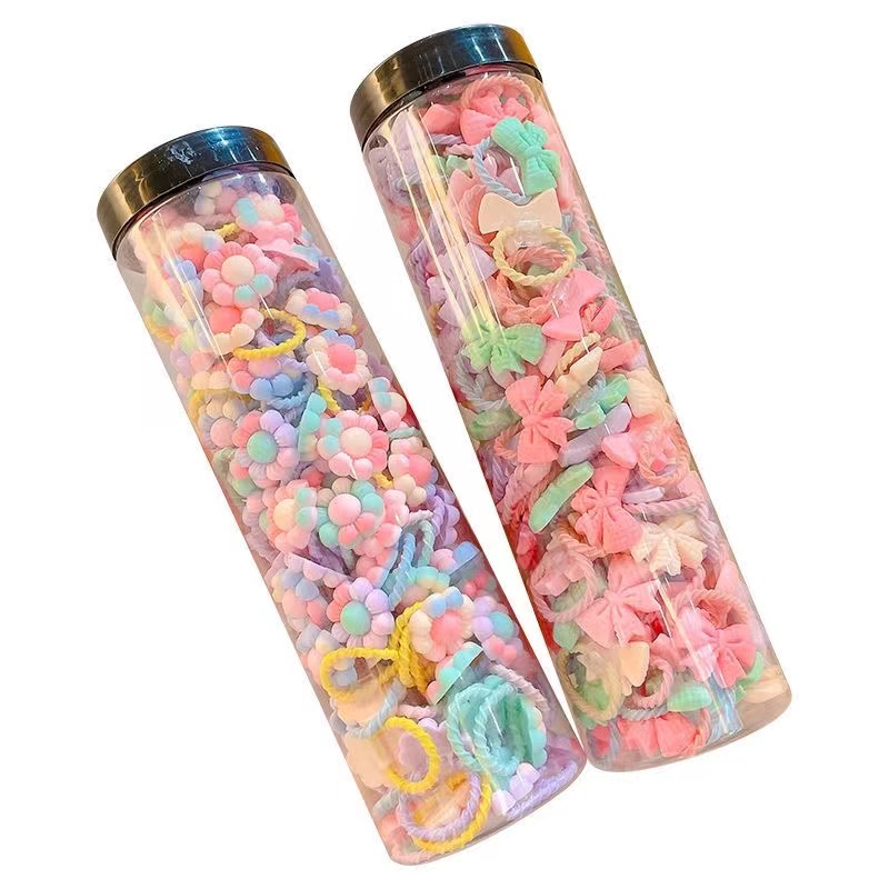 iF YOU Dây buộc tóc   cao su ngọt ngào phong cách Hàn Quốc cổ điển cho nữ