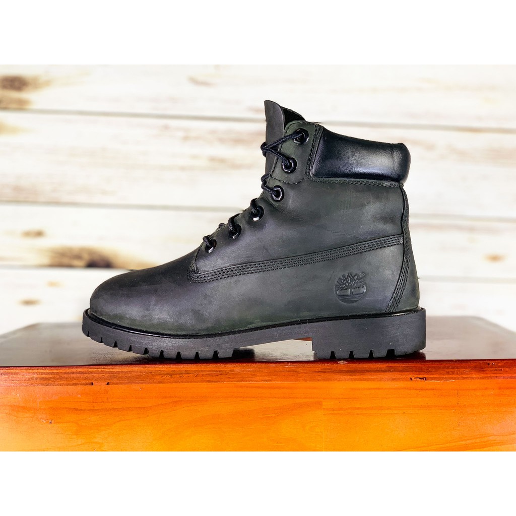 Giày chính hãng 2hand TIMBERLANDD 6 INCH PREMIUM WATERPROOF BLACK BOOTS