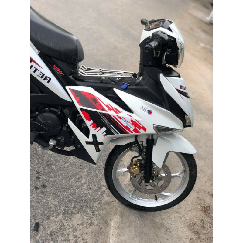 Tem Rời Ex 150 Thành Phố Trắng Đỏ - Tem 3 Lớp - Tặng Logo