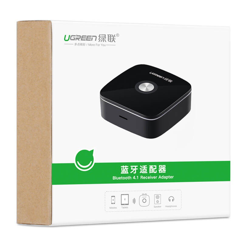 [Freeship] Bộ thu Bluetooth 4.1 đầu ra 3.5mm + 2 đầu RCA UGREEN 30445 chuẩn 4.1
