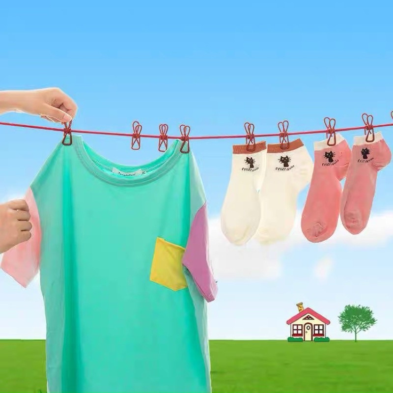 Dây kẹp phơi tất,đồ nhỏ tiện ích