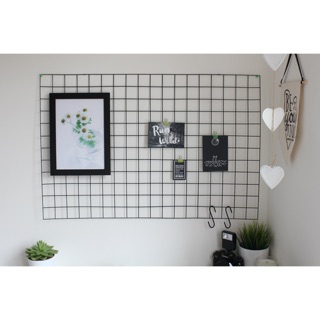 🍃Khung lưới trang trí- Tặng 10 kẹp gỗ
