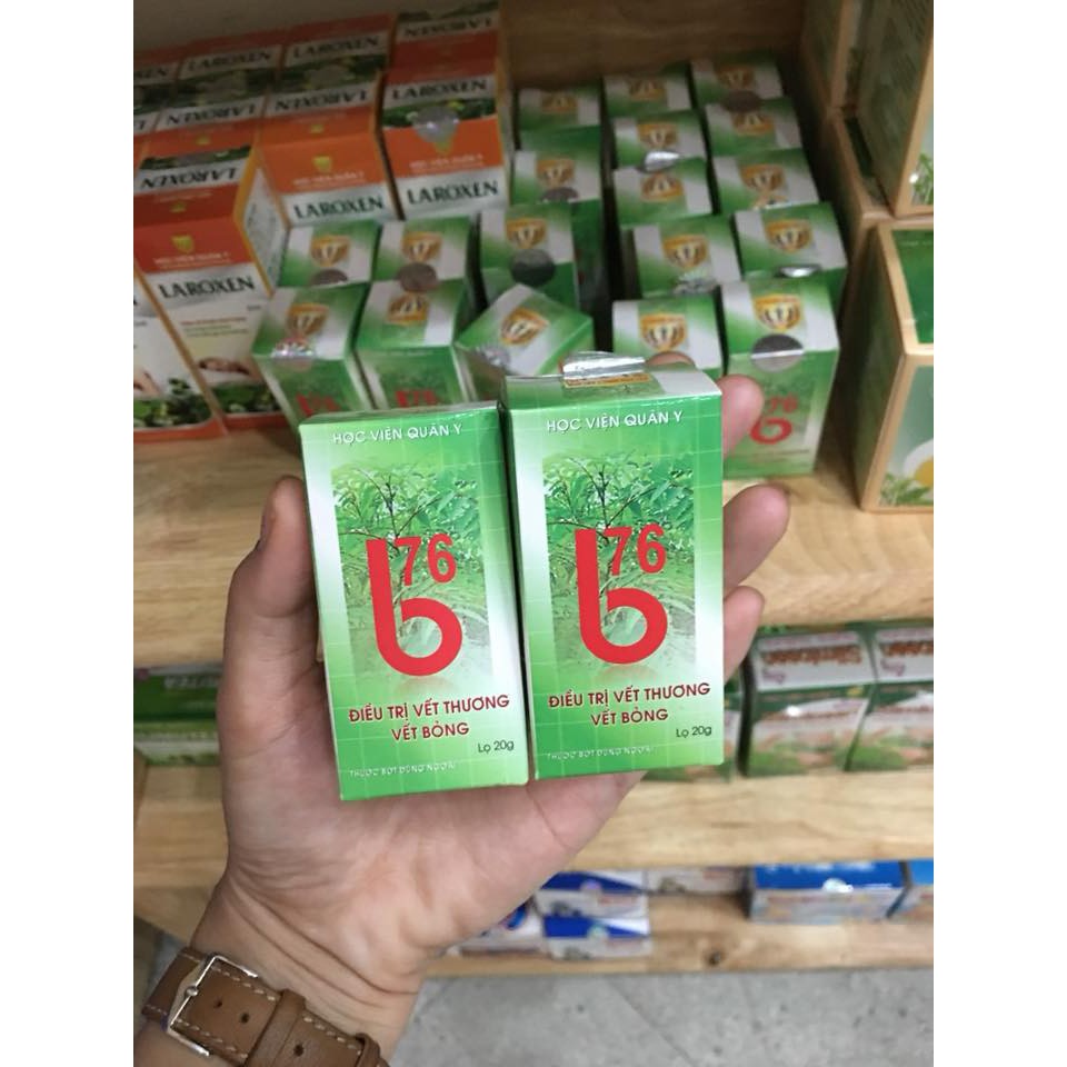 Bột bôi bỏng B76 hộp 20g