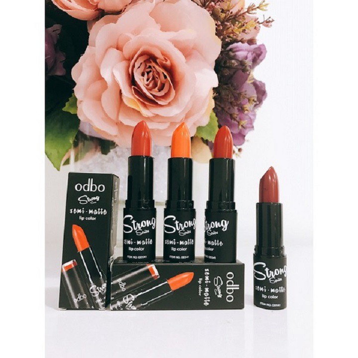 Son Odbo Strong Series Semi Matte Lip Color