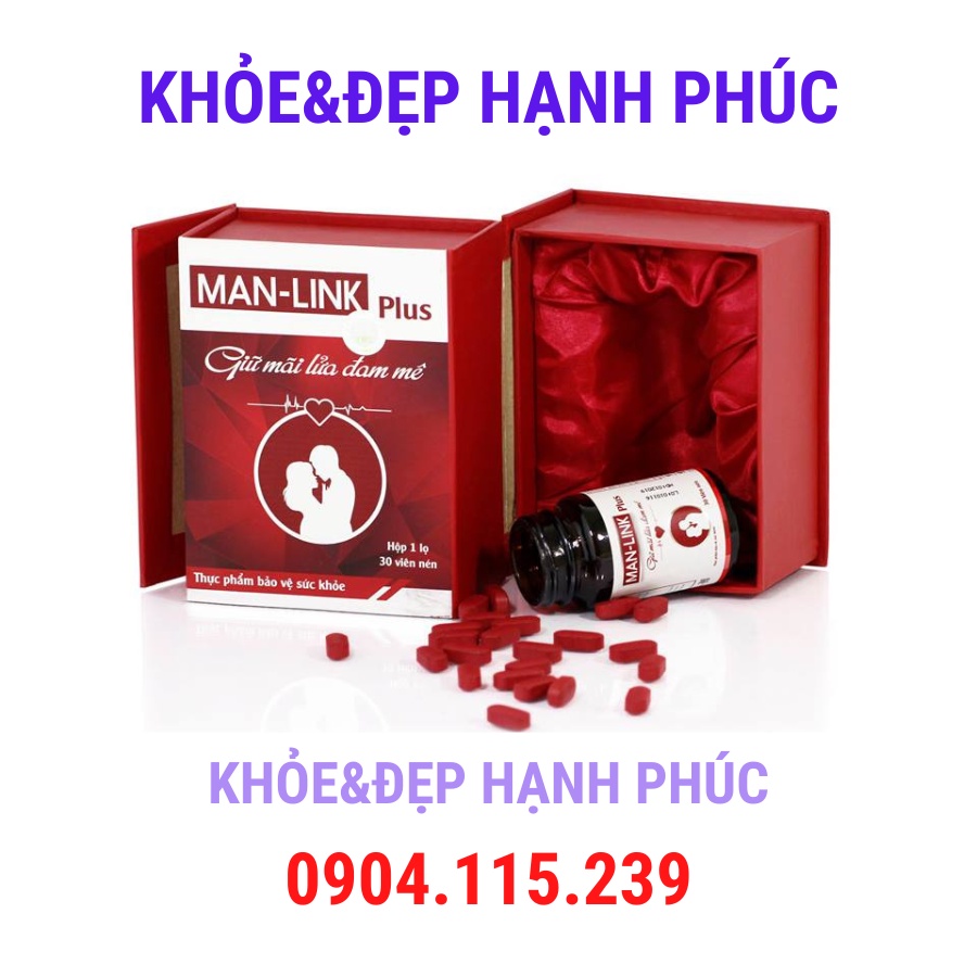 Manlink plus giữ lửa đam mê cho nam giới Vinalink Group – 30 viên/lọ