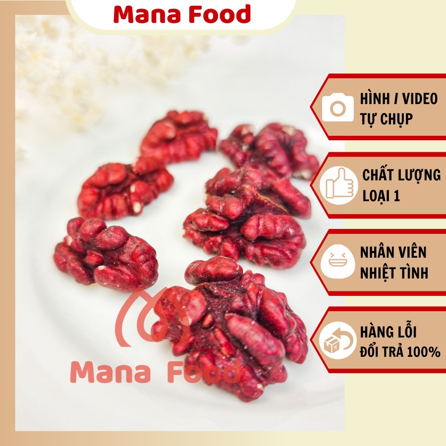 Nhân Óc Chó Đỏ Mỹ Mana Food 400G