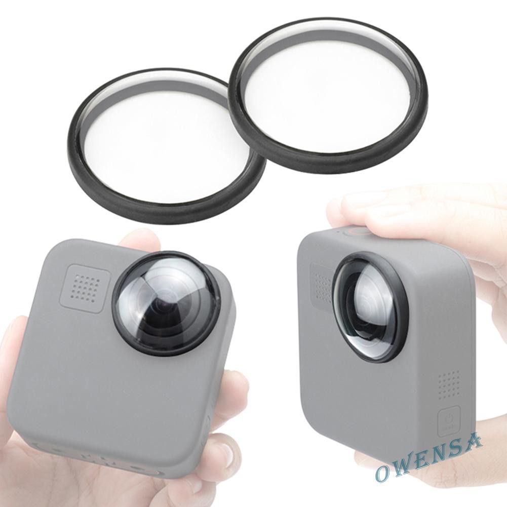 Ow  2pcs Lens Cap Anti-scratch Case Cover Protector for GoPro Max Action Camera♥