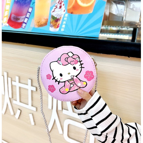 túi đeo chéo kitty trẻ em TRE4 bao đựng đồ cute dễ thương